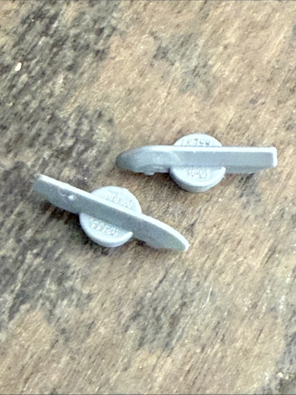 Set of 5 LEGO Minifig Accessories: Fish, Coffee, Ice Skates, Wrench, Binoculars